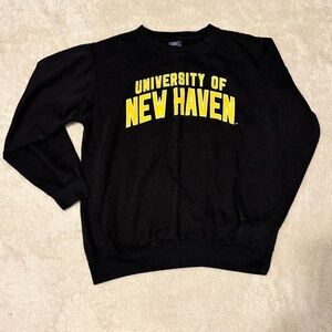 Black University of New Haven sweatshirt